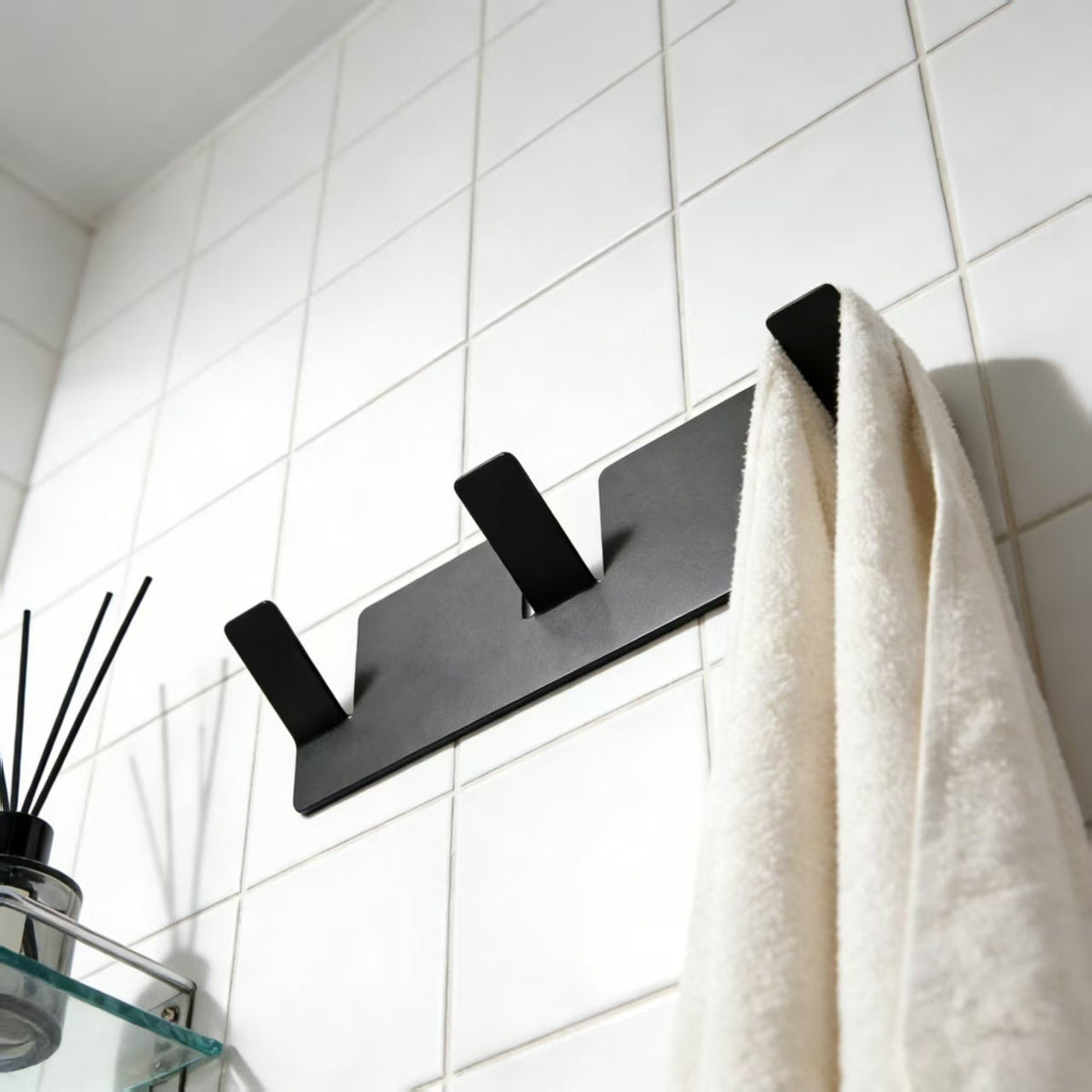 Holder Hanger /w Nail-free Adhesive 237*26*65mm