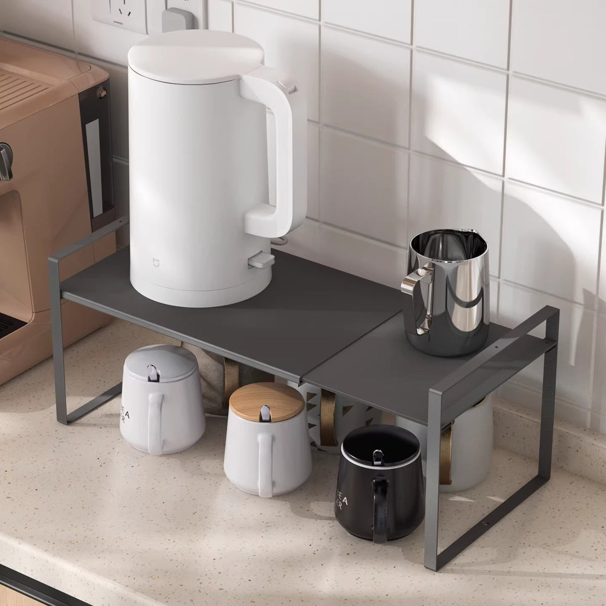 Expandable Cabinet Shelf Organizer (Medium)