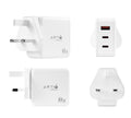 Trivolt-Echo White Adapter AC100-240V-50/60Hz 1.6A Max