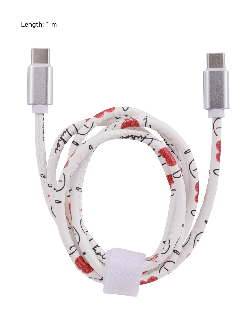 RECYCLED ECO-FRIENDLY CHARGING CABLE USB-C TO C