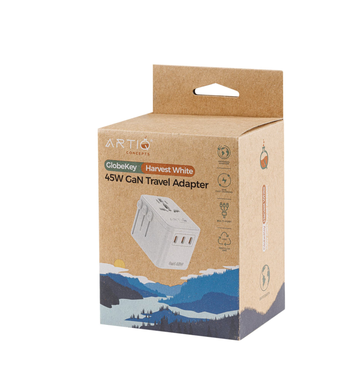 GlobeKey Universal Power Outlet Adapter