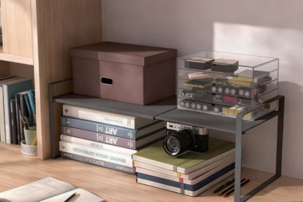 Expandable Cabinet Shelf Organizer (Medium)