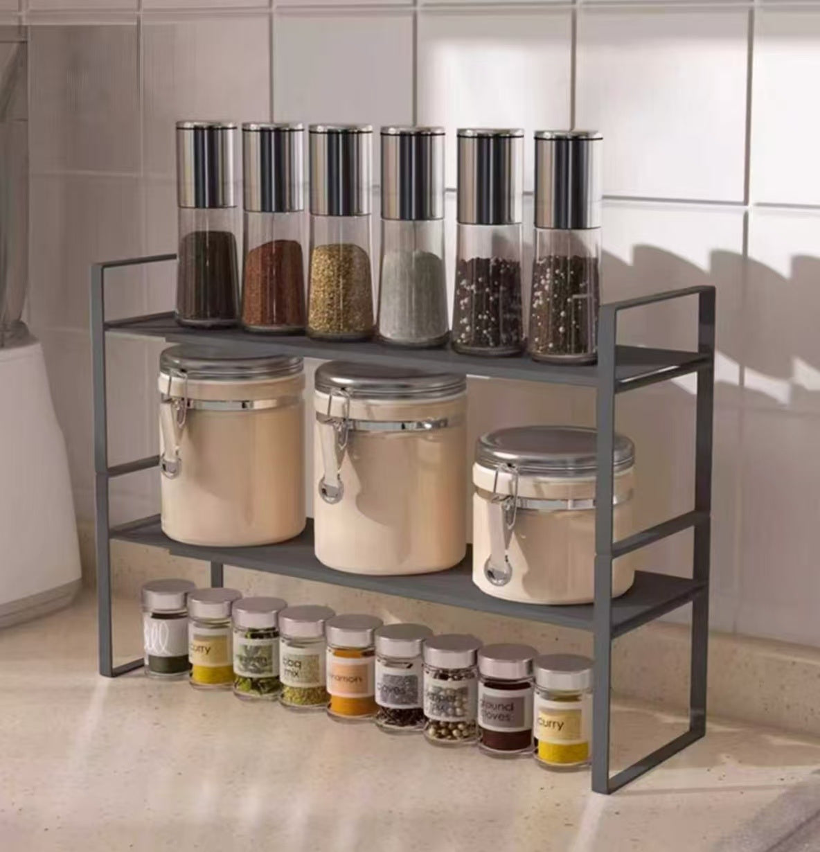 Expandable Cabinet Shelf Organizer (Small)