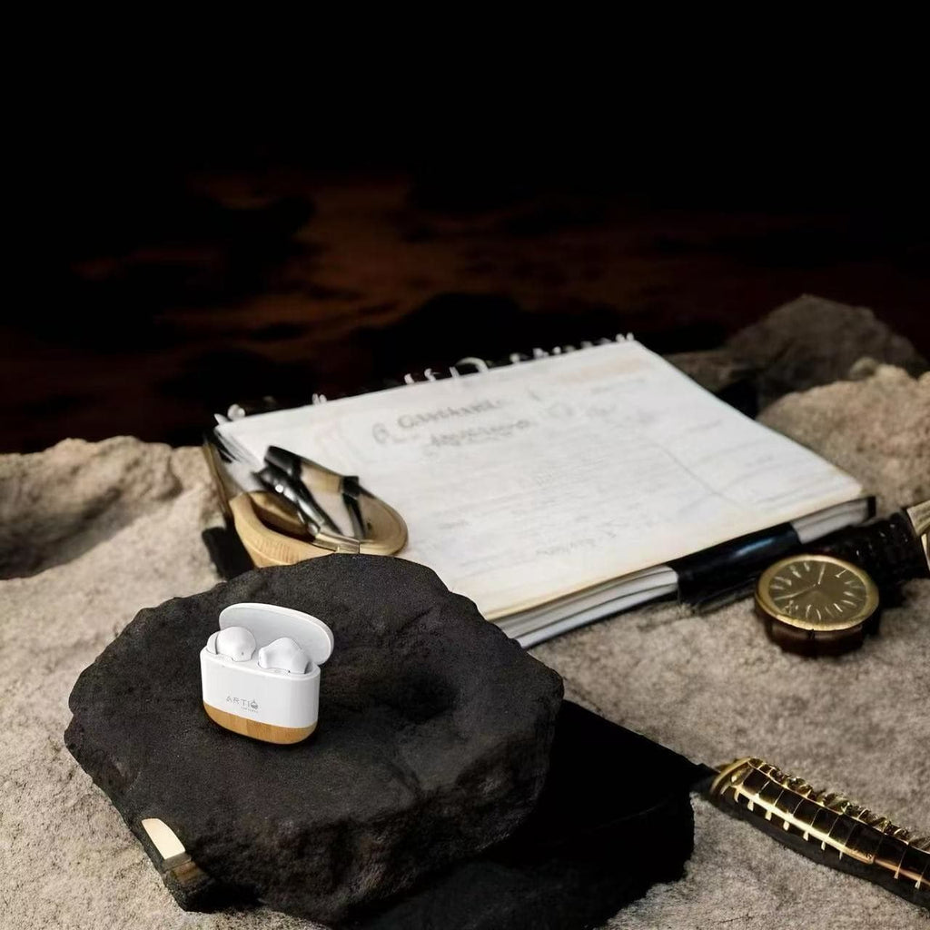 Bamboo Synq- Eggshell Shock Earbuds