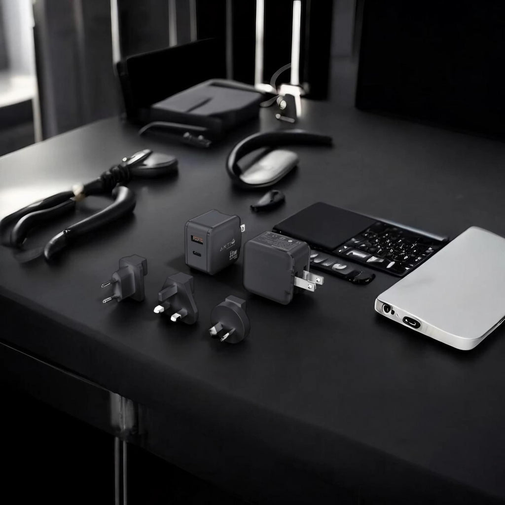 Trivolt-Midnight Black Adapter AC100-240V 50/60Hz, 0.8A Max